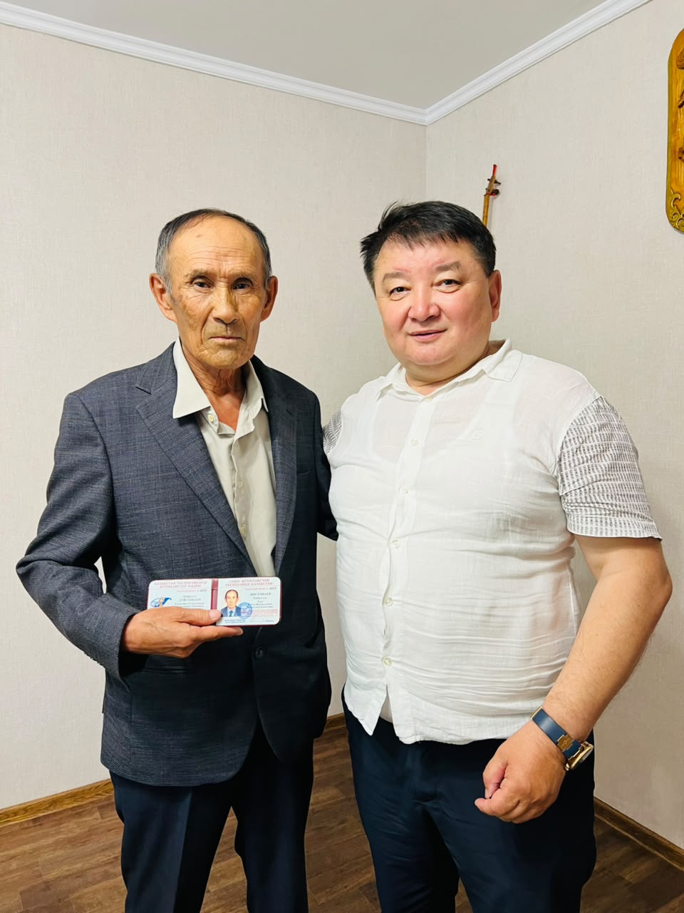 ҚАЙРОЛЛА ДҮЙСЕНБАЕВ – ҚАЗАҚСТАН ЖУРНАЛИСТЕР ОДАҒЫНЫҢ МҮШЕСІ